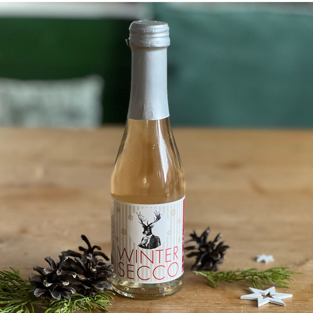 Kerzenlicht Geschenk Box mit Weihnachtsdeko