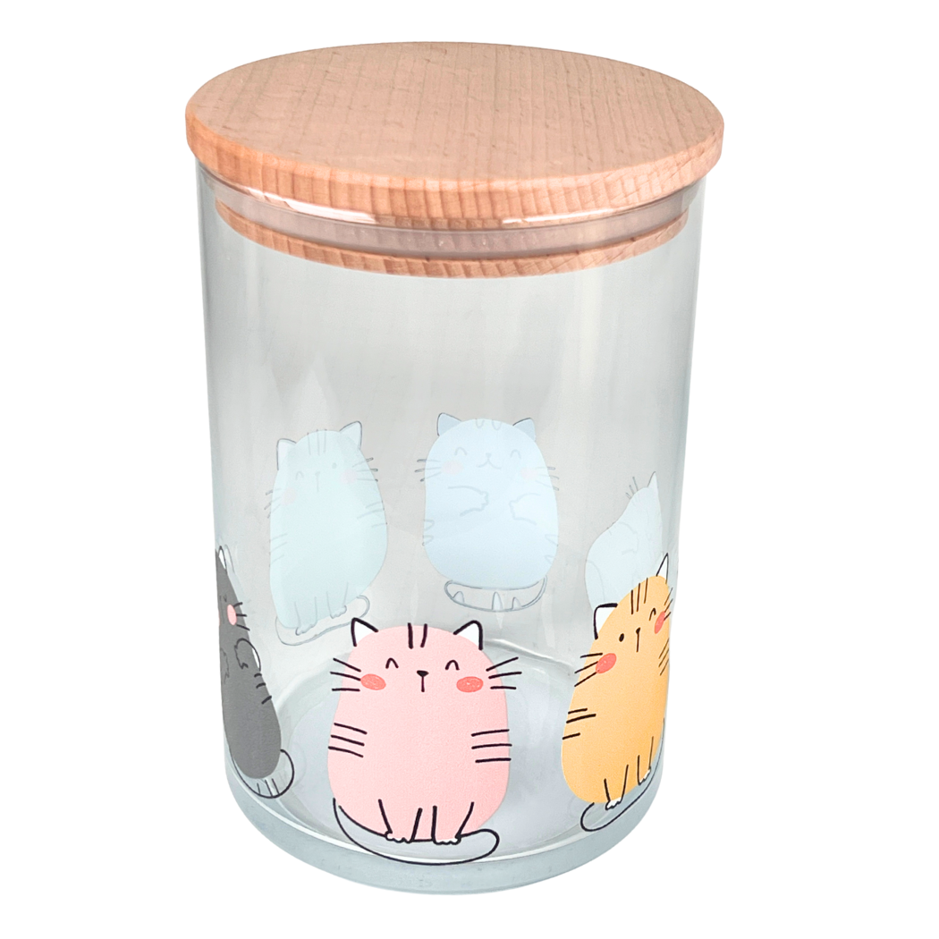 Vorratsglas Katzen – Ordnung mit Schnurrfaktor & Herz
