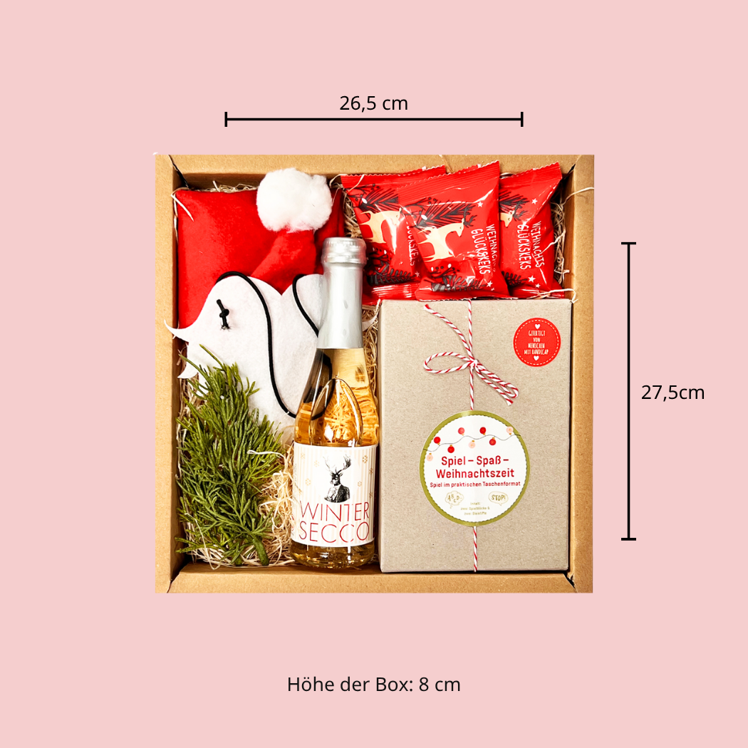 Weihnachtsfeier to go Geschenk Box