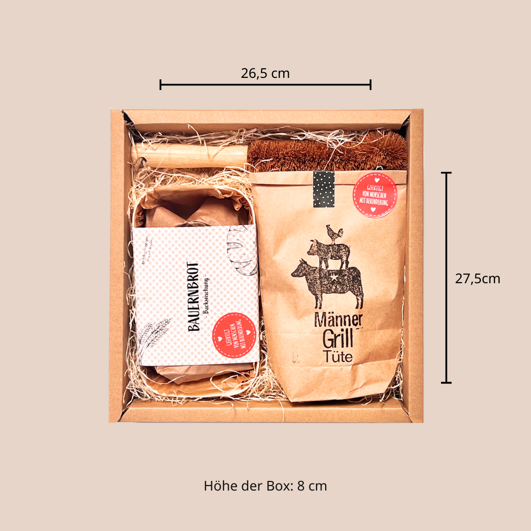 Geschenkbox Grillzeit für Grillfans