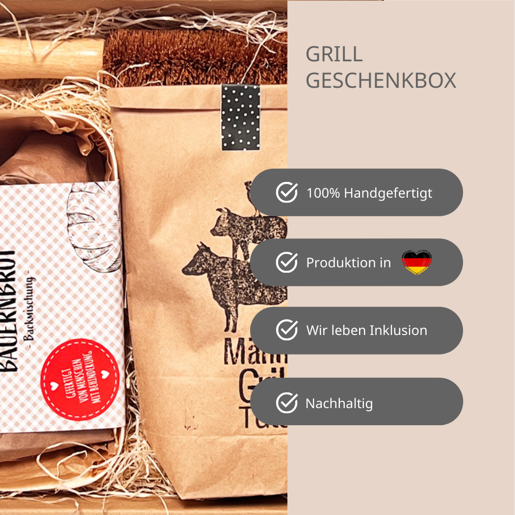 Geschenkbox Grillzeit für Grillfans