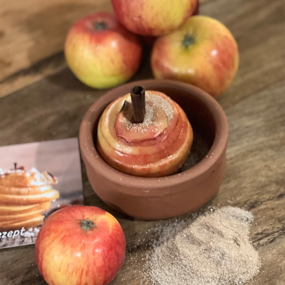 DIY Bratapfel Geschenk Box mit Bratapfelgewürzapfel