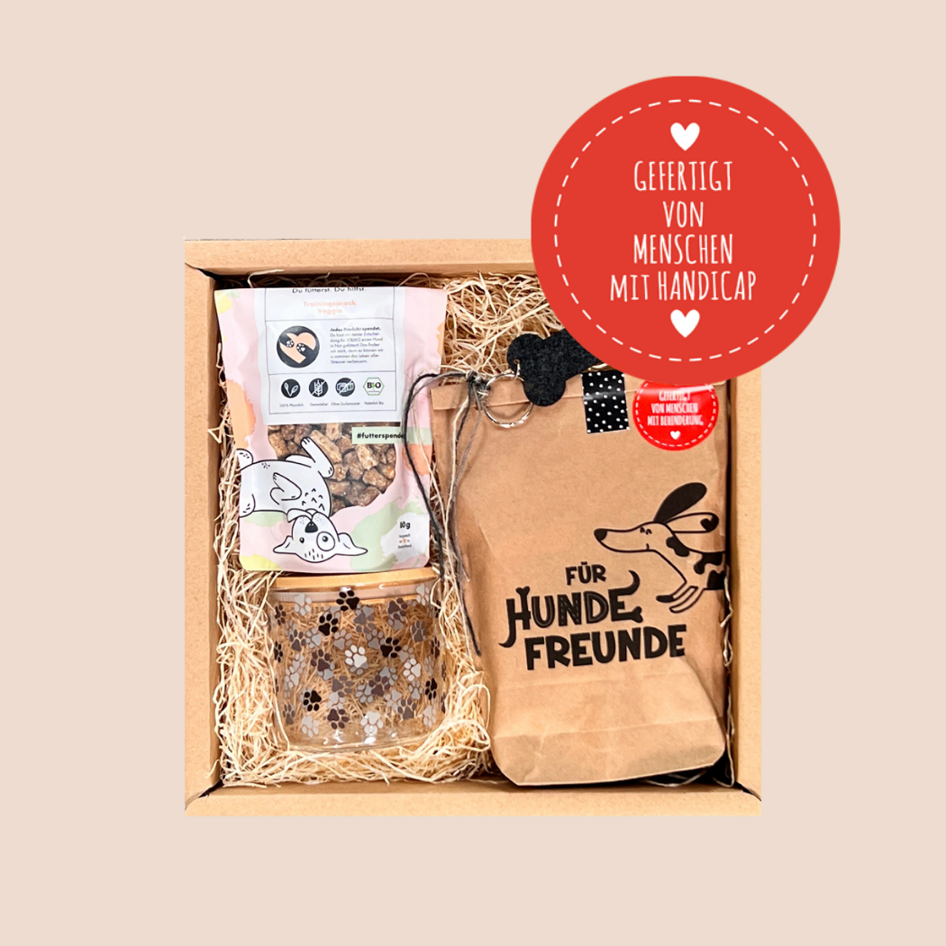Hundefreunde Geschenkbox: Überraschung für Mensch und Tier