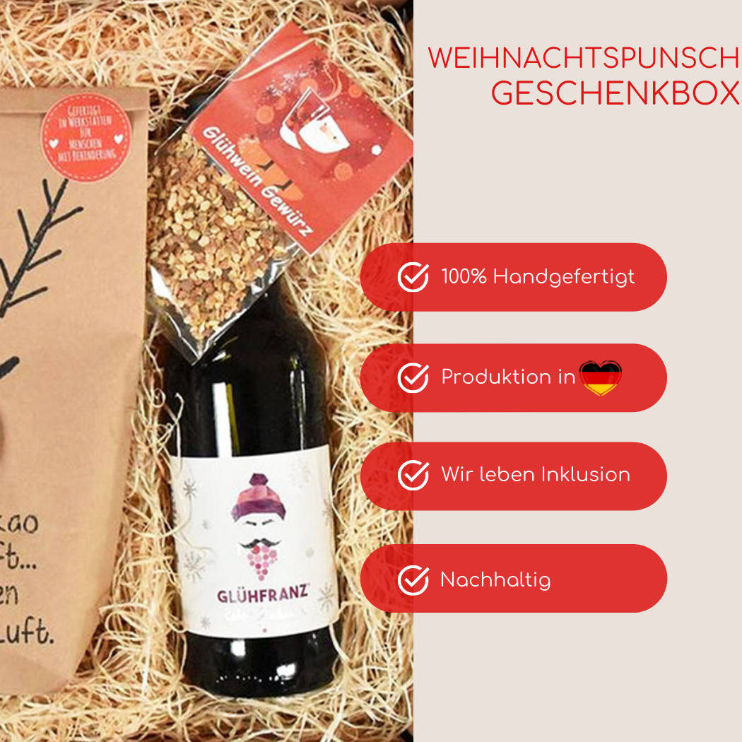 Weihnachtspunsch Geschenkbox für festliche Stimmung