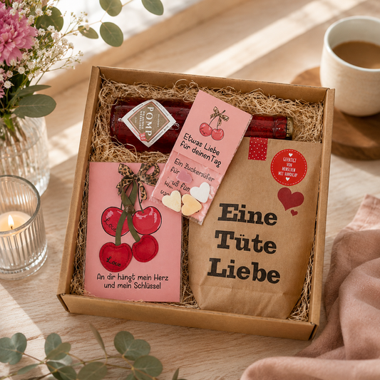 Geschenkbox voller Liebe Liebesgeschenke für Herzensmenschen