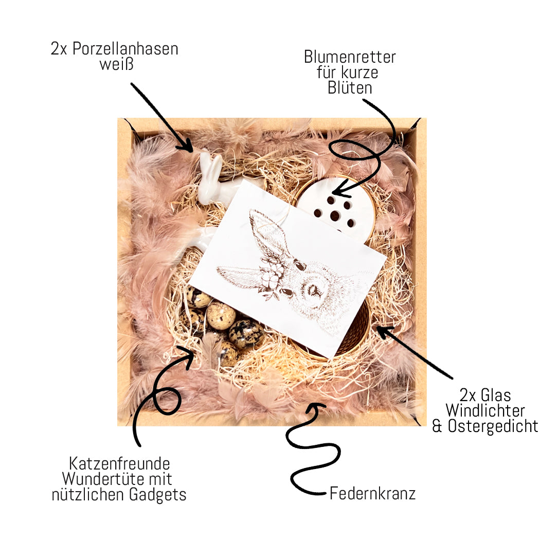 Osternest Geschenkbox für eine zauberhafte Osterdekoration