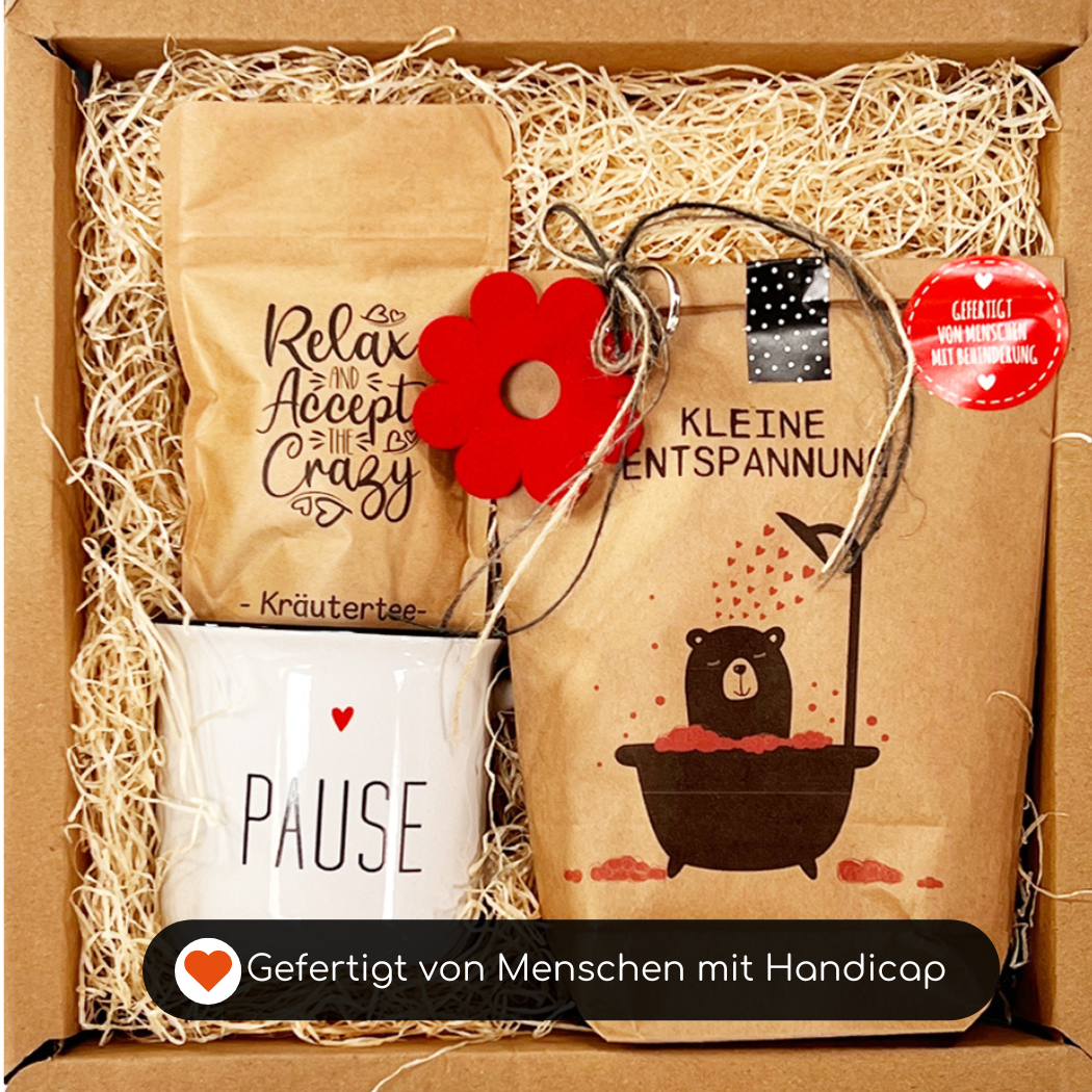 Geschenkbox Entspannung für gemütliche Stunden