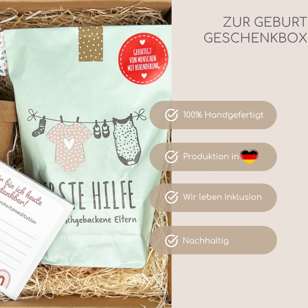 Geschenkbox für werdende Eltern
