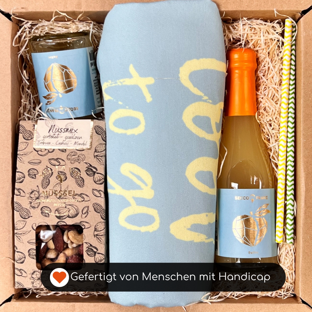 Sommerabend Geschenkbox mit Kühltasche