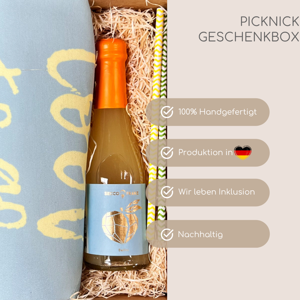 Sommerabend Geschenkbox mit Kühltasche