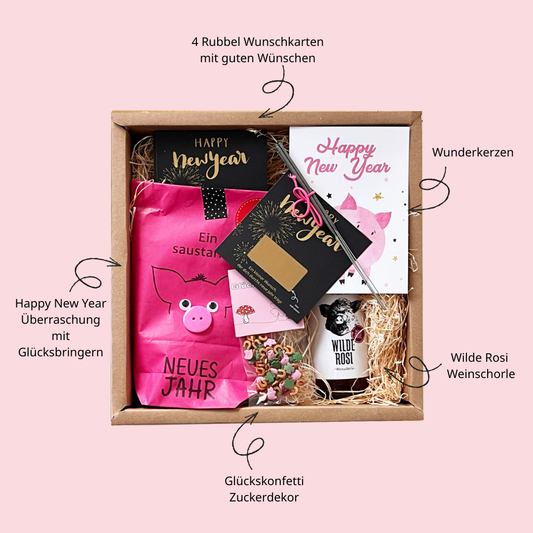 Happy New Year Geschenkbox