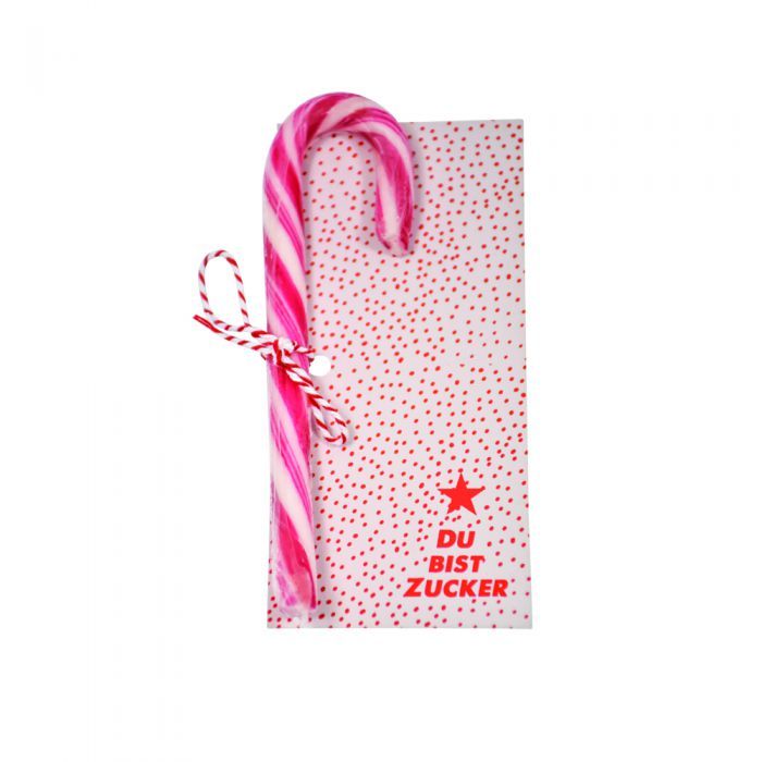 Du bist Zucker Zuckerstange als süßes Geschenk