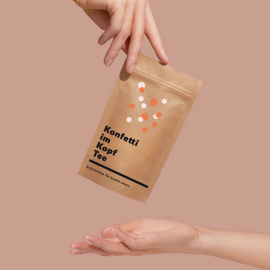 Konfetti im Kopf Tee - Kräutertee für bunte Ideen