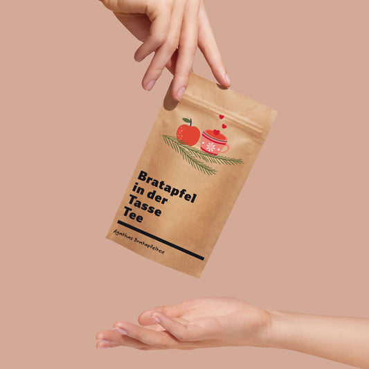 Bratapfel in der Tasse Tee - Deine süße Auszeit im Winter