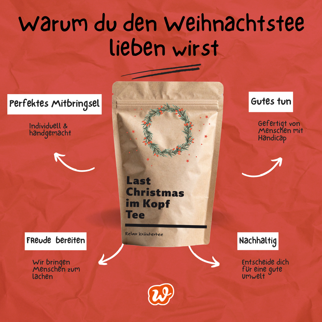 Last Christmas im Kopf Tee -die leise Antwort auf laute Weihnachten