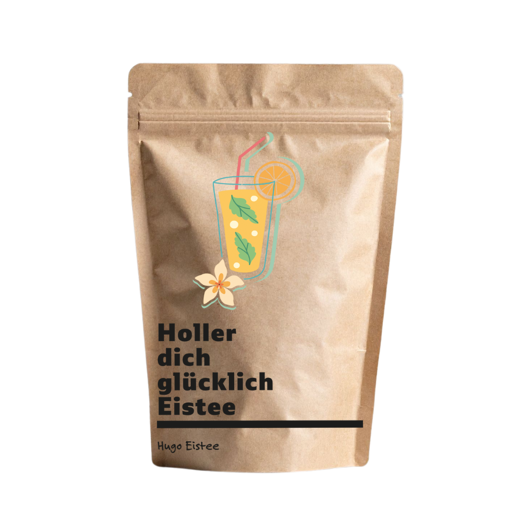 Holler dich glücklich Eistee - Holunder Minze Limonade