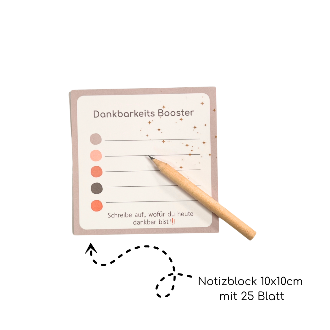 Dankbarkeit Block Set – Dein täglicher Booster