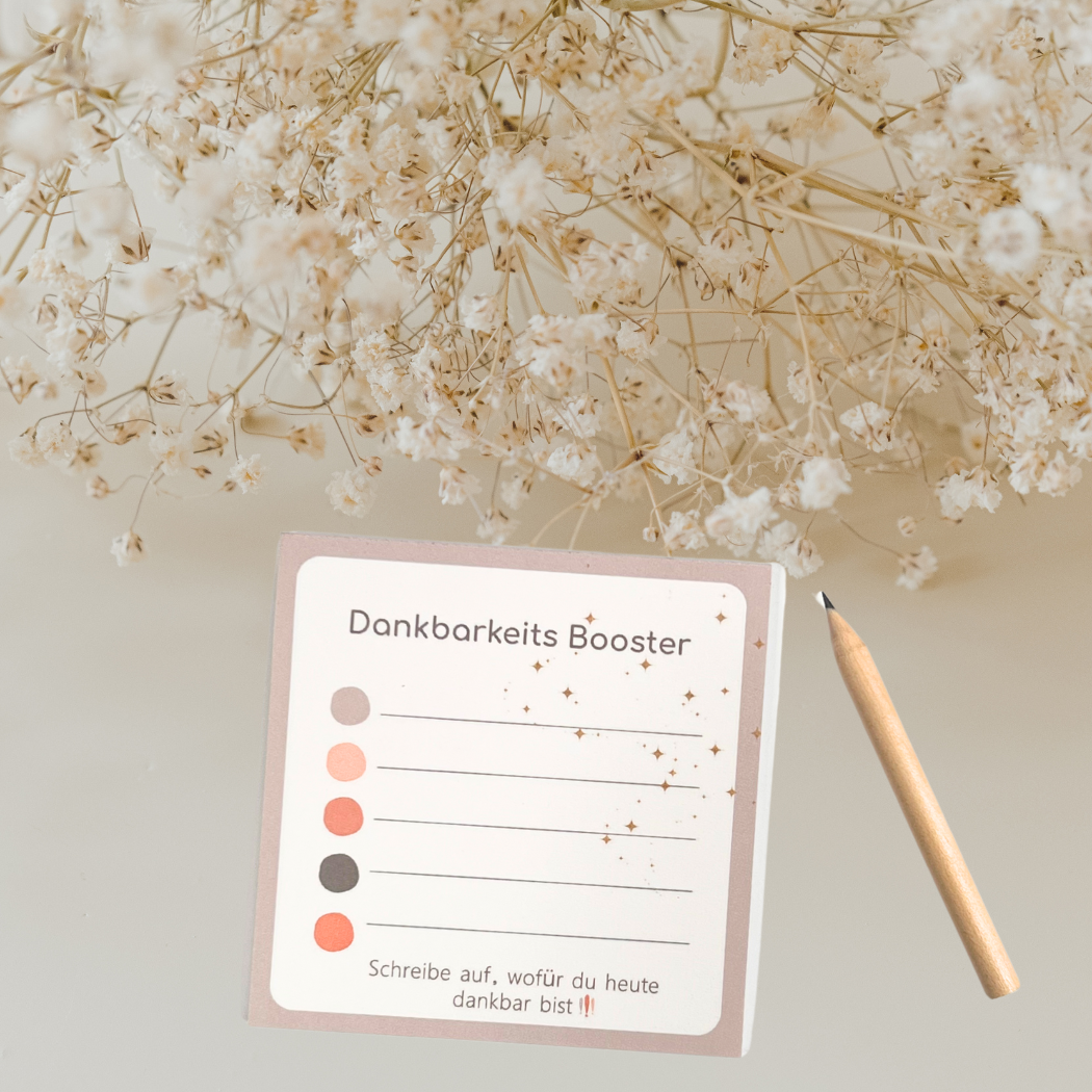 Dankbarkeit Block Set – Dein täglicher Booster