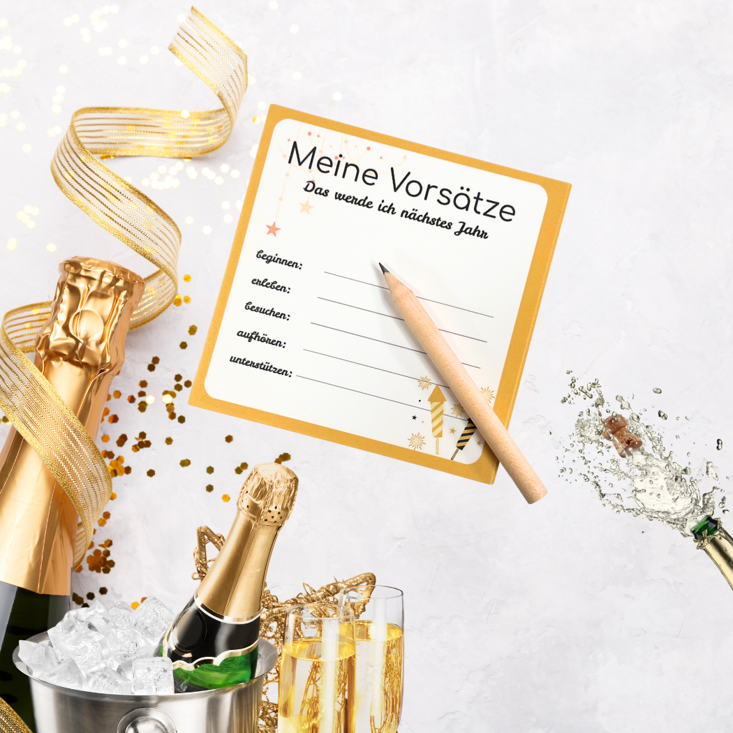 Meine Vorsätze Block Set – Dein Start in ein bewusstes Jahr