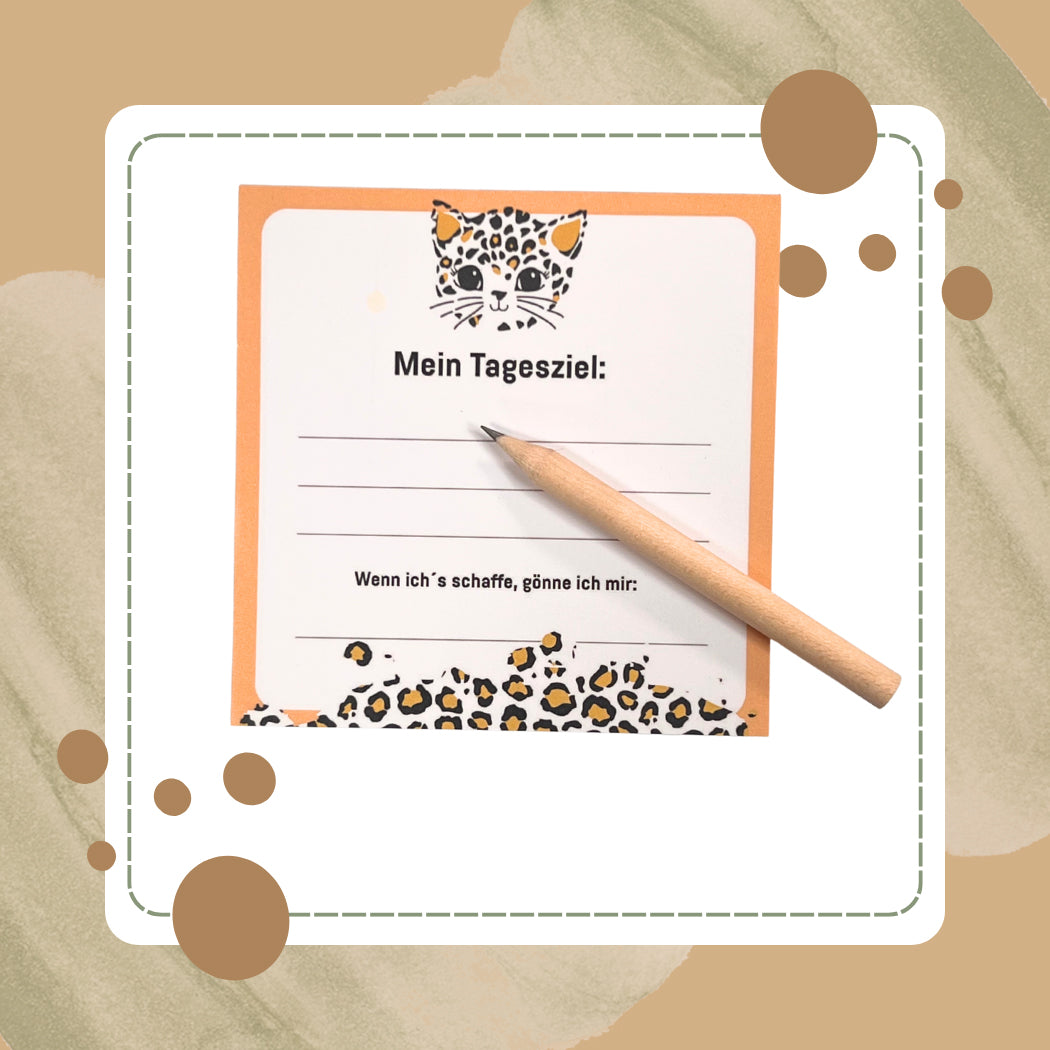 Mein Tagesziel Block Set – Für dein tägliches Ziel