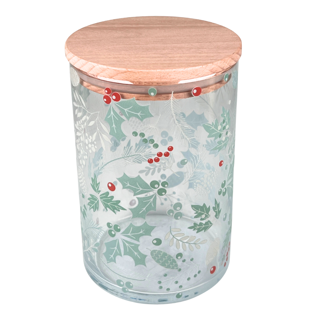 Vorratsglas Weihnachtsgrün - Ein Hauch Winterzauber