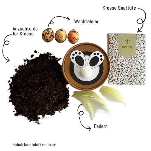 Ab ins Nest - Osternest zum Selbstbefüllen