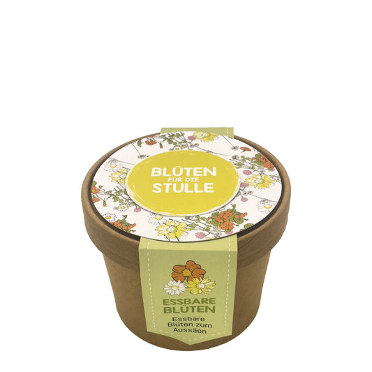 Bunte Blüten für die Stulle Mischung für die Fensterbank