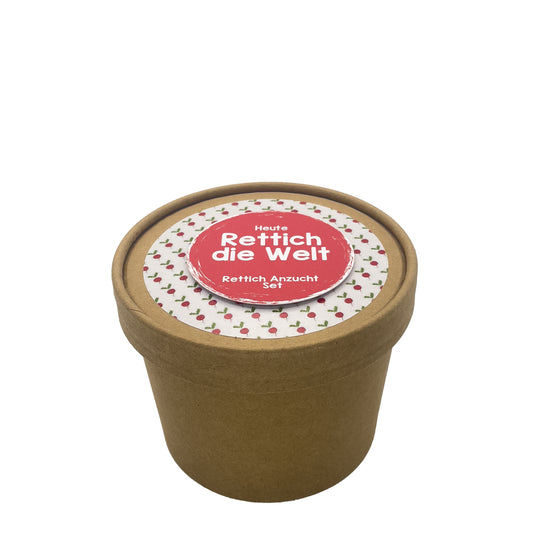 Pflanzpott zum selber Aussäen von Rettich