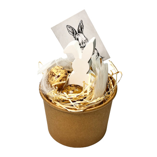 Osterwiese für den Ostertisch