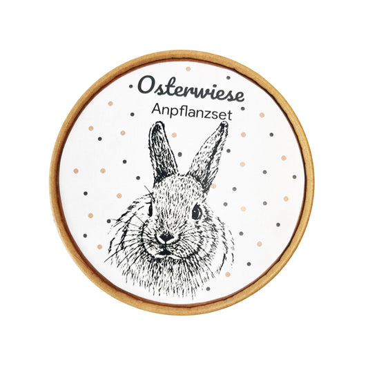 Osterwiese XL - Ostergeschenke mit Kresse & Hasen!