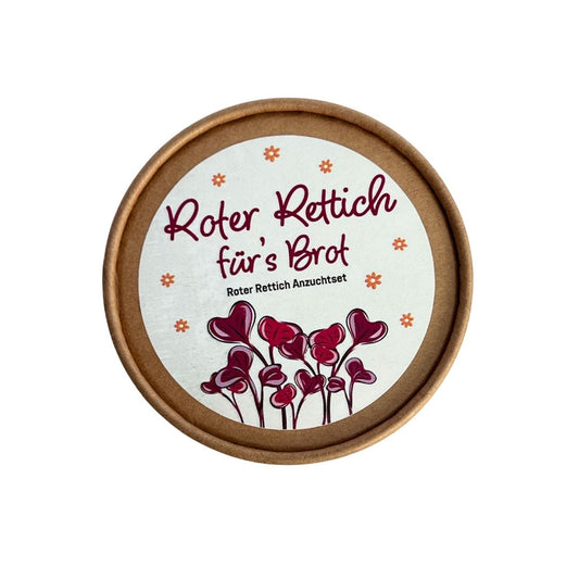 Roter Rettich für´s Brot Anzucht Set
