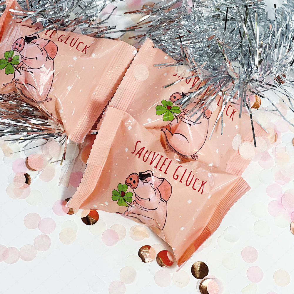 Glückskeks sauviel Glück