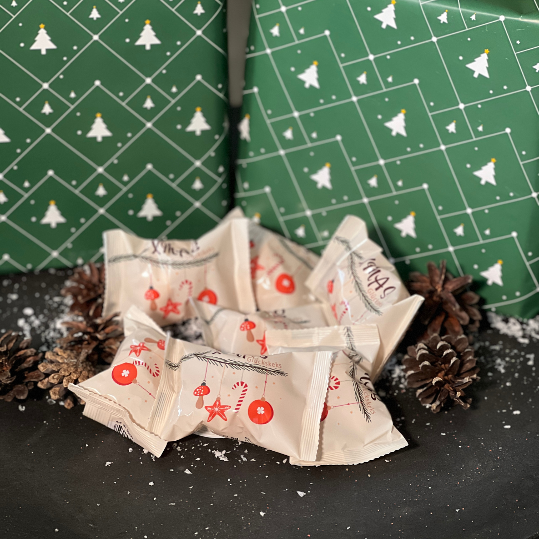 Weihnachts Glückskekse – Kleine Botschaften, große Freude