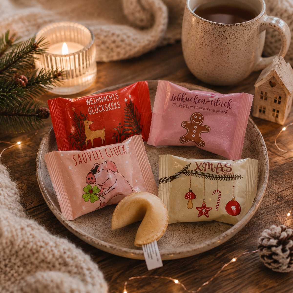 Weihnachtsglückskeks mit Lebkuchengeschmack – Kleiner Keks, große Freude
