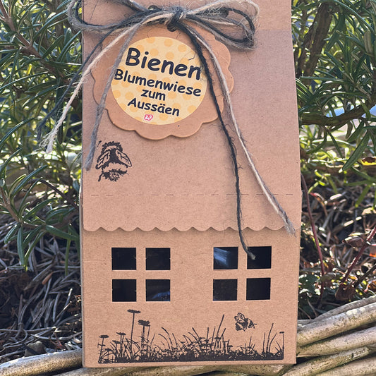 Bienen Blumenwiese Haus für Bienenschützer