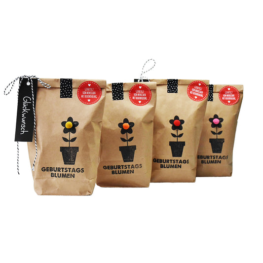 Geburtstagsblumen für das Geburtstagskind