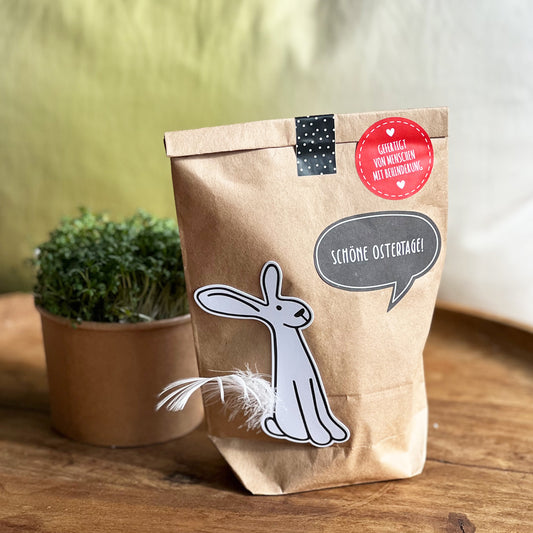 Schöne Ostertage Wundertüte mit Hase