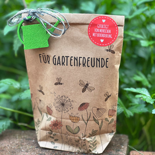 Für Gartenfreunde Wundertüte mit Saatgut