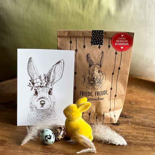 Friede, Freude, Eiersuchen Wundertüte als Ostergeschenk