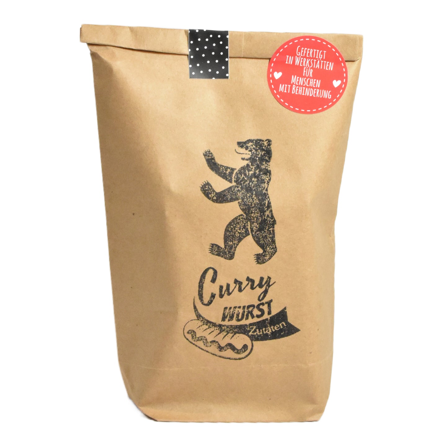 Currywurst Tüte für die perfekte Currywurst