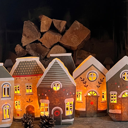 Lichthäuser beleuchtet