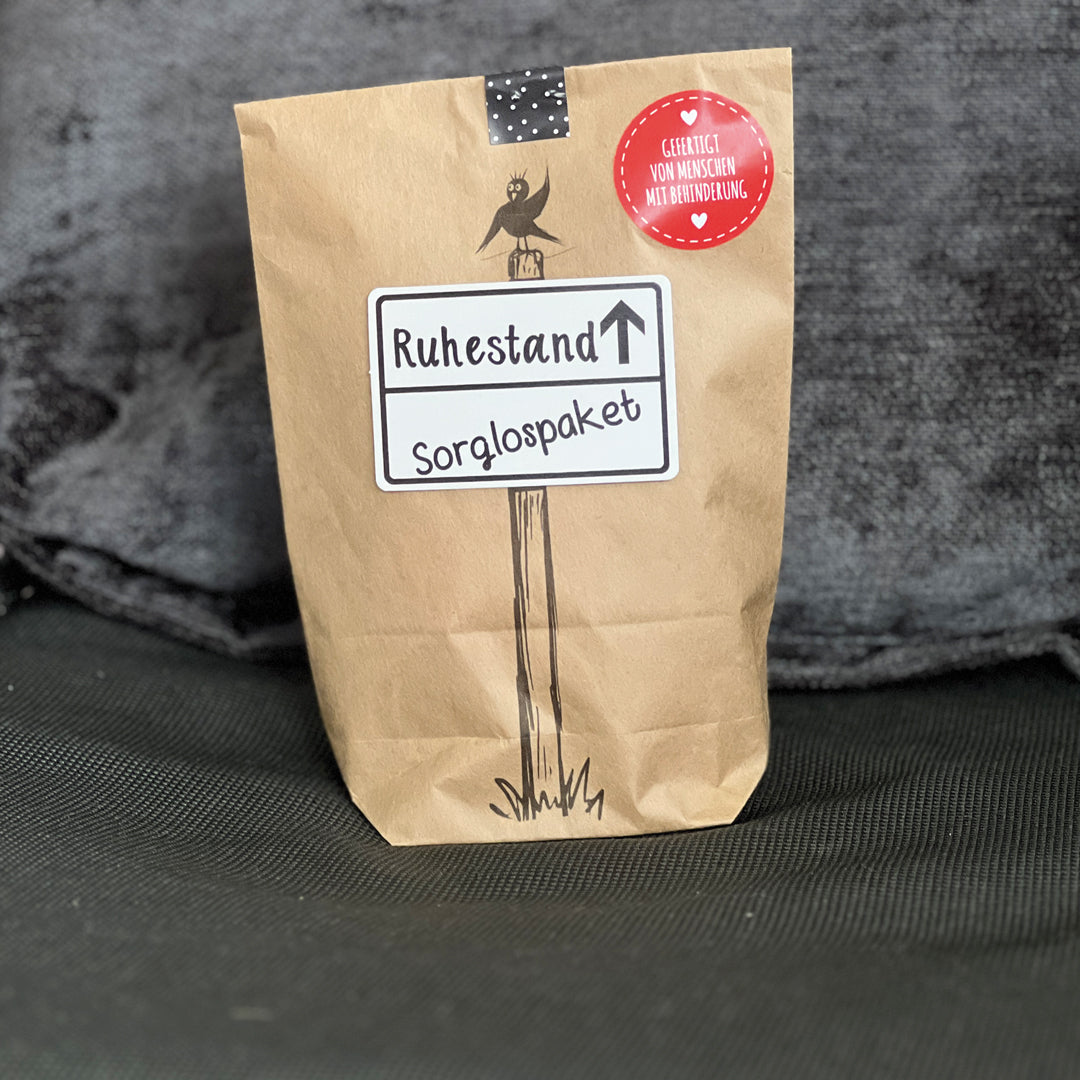Ruhestand Sorglospaket zum Rentenbeginn Wundertüte