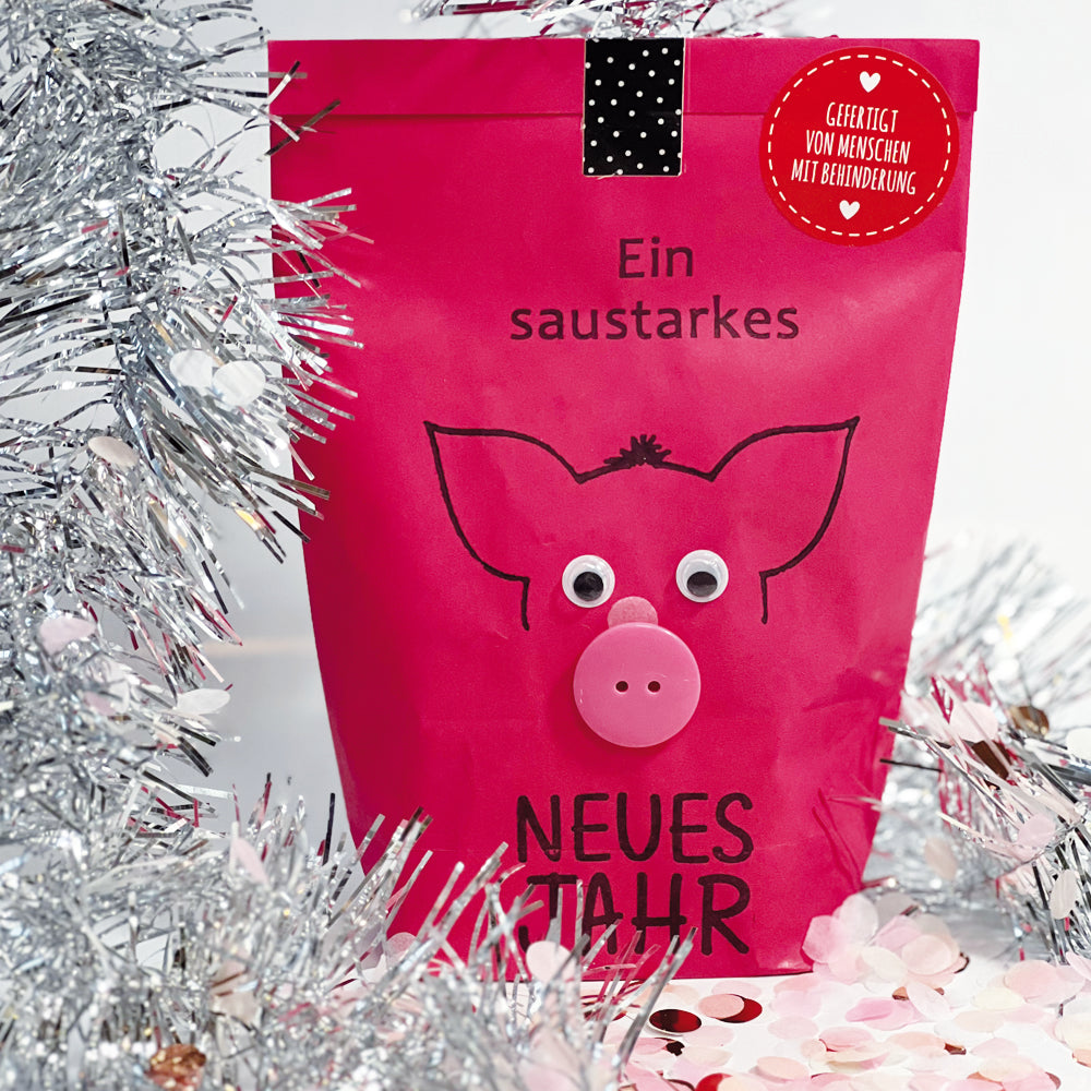 Silvester Wundertüte für ein saustarkes neues Jahr