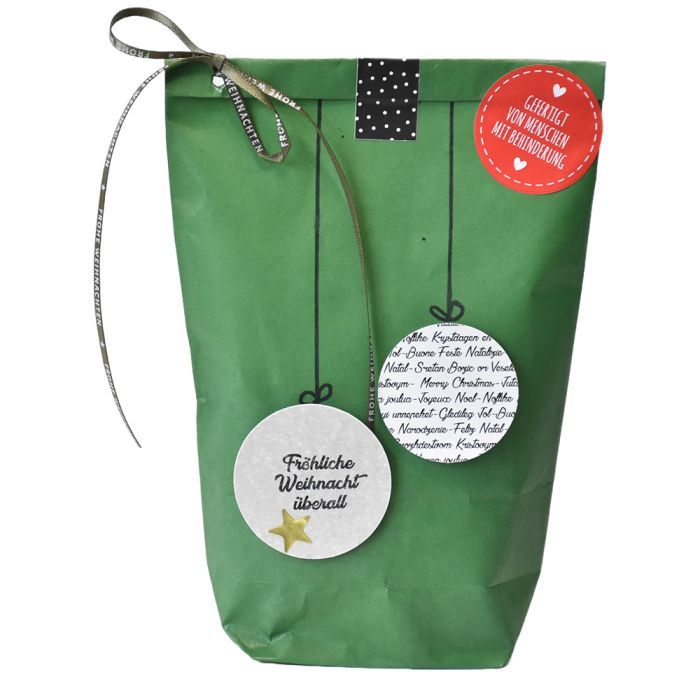 Wundertüte Fröhliche Weihnacht überall - kleine Weihnachtsgeschenke für Kollegen