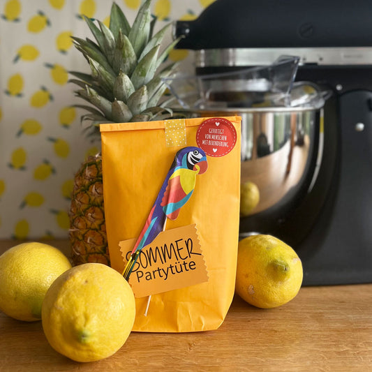 Sommer Party Wundertüte mit Zitronen