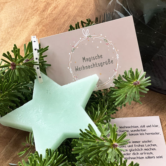 Zauberhafte Weihnachtsgrüße als Mini Weihnachtsgruß