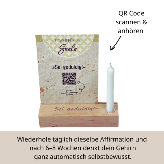 Power für die Seele- sei geduldig! Dein Gedulds Coach to go