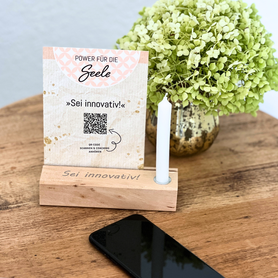 Power für die Seele- sei innovativ! Dein Innovations Coach to go
