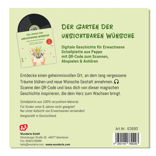 Geschenke Märchen Erwachsene – Der Garten der unsichtbaren Wünsche