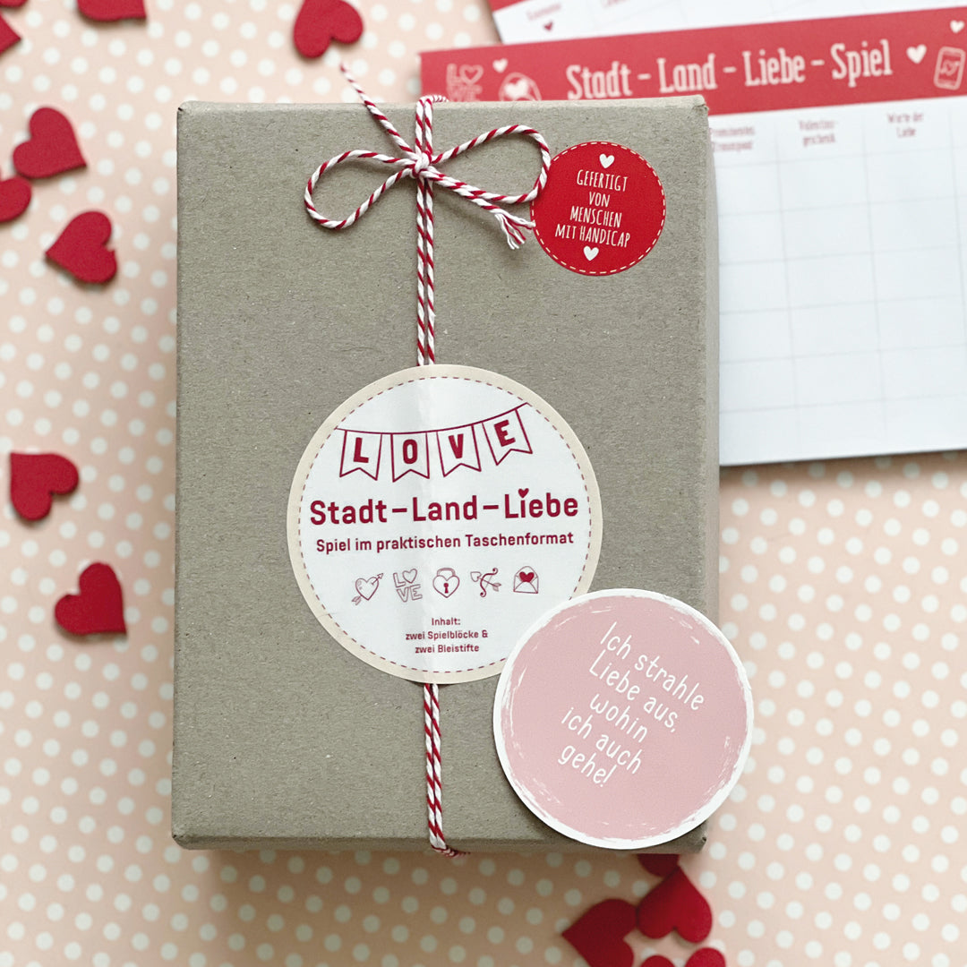 Geschenkbox voller Liebe Liebesgeschenke für Herzensmenschen